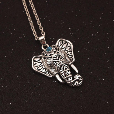 Turquoise Elephant  Necklace